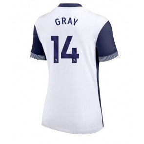 Tottenham Hotspur Archie Gray #14 Domaci Dres za Ženska 2024-25 Kratak Rukavima